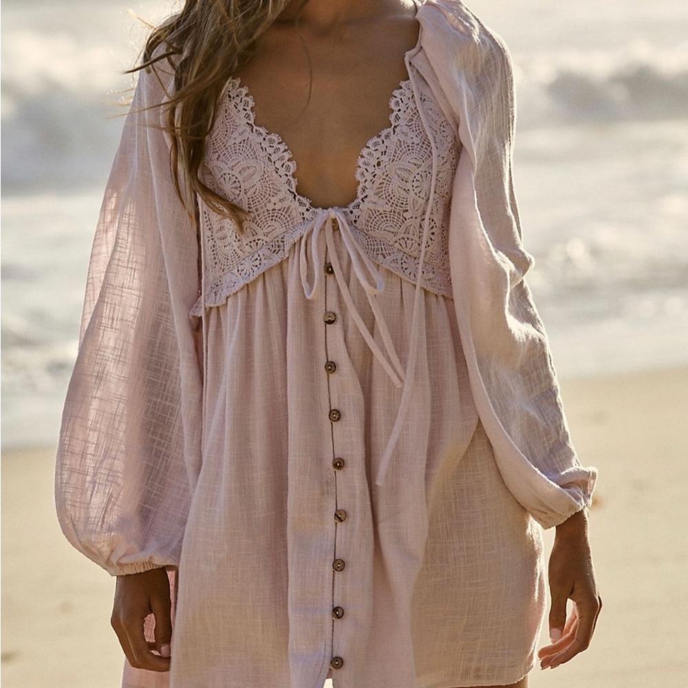 (NWT) Free People - Summer Struttin’ Mini Dress